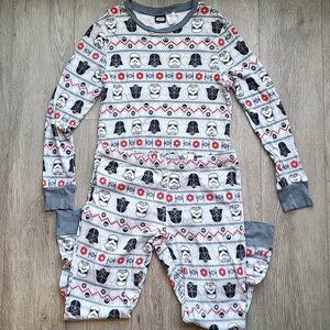 Star Wars Empire Storm Troopers / Darth Vader 2 piece pajama set, size Youth XL